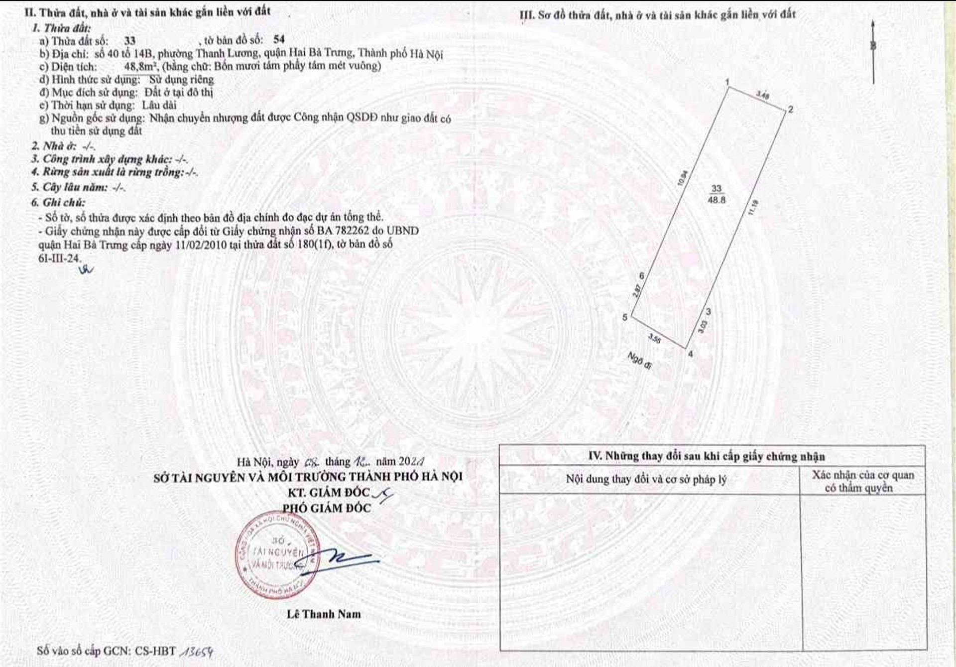Bán nhà Kim Ngưu - diện tích 48m2 4 tầng - Vị trí đẹp, ô tô tránh - giá 9 tỷ