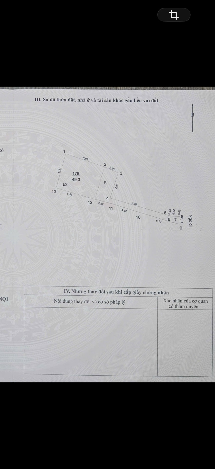 Bán nhà Ngõ Mai Hương - diện tích 49m2 4 tầng - Sổ đỏ chính chủ - giá 9,5 tỷ