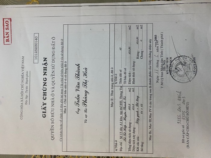 Bán nhà Ngọc Hồi - diện tích 149m2 3 tầng - Nhà cũ xác định bán đất - giá 22,3 tỷ