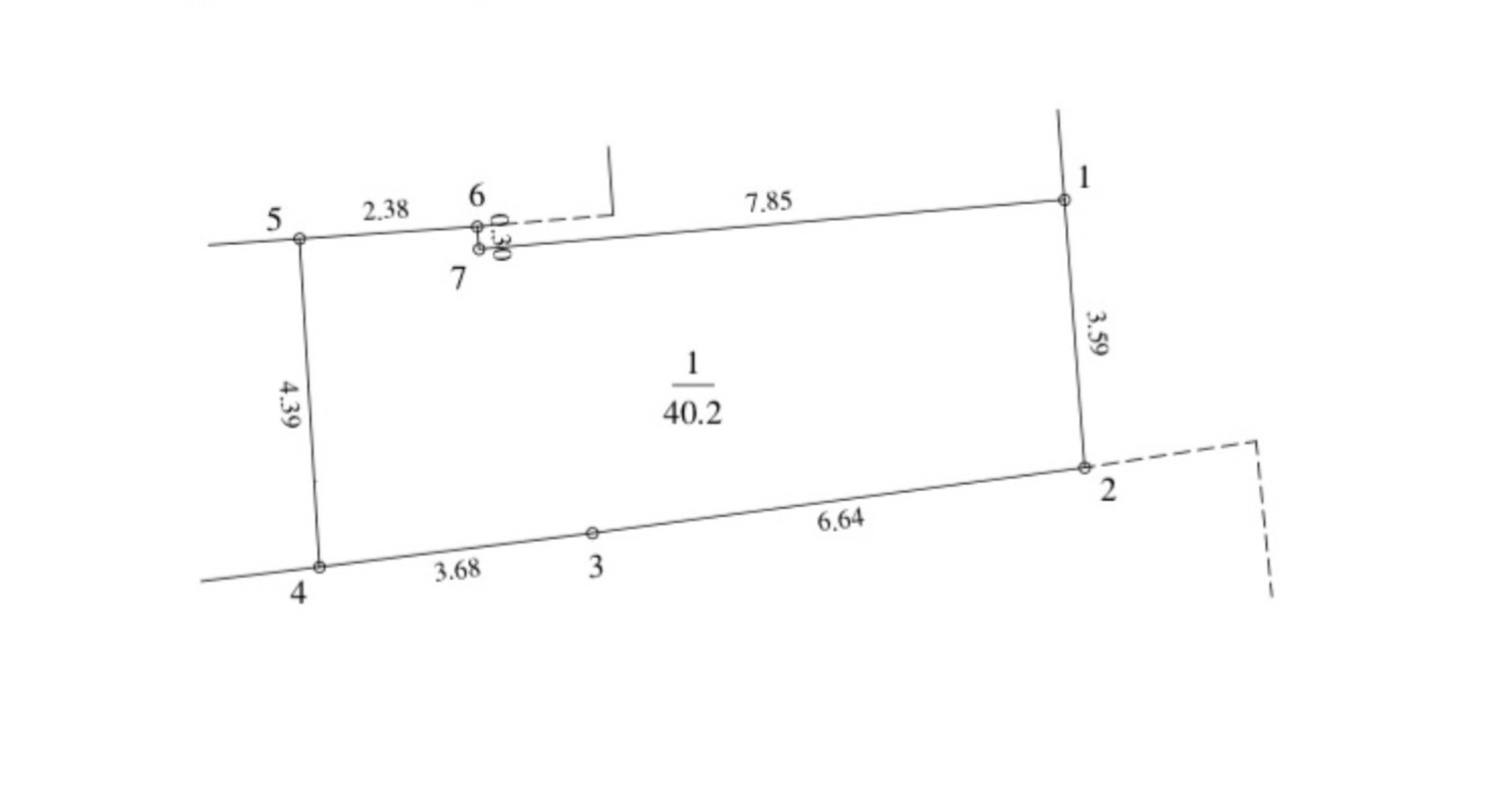 Bán nhà Quỳnh Mai - diện tích 60m2 1 tầng - Ô TÔ ĐỖ TRƯỚC NHÀ - giá 2,5 tỷ