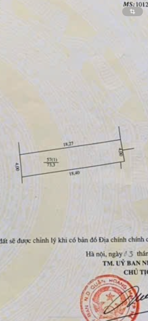 Bán nhà Định Công - diện tích 73m2 3 tầng - Ô TÔ - giá 18,8 tỷ