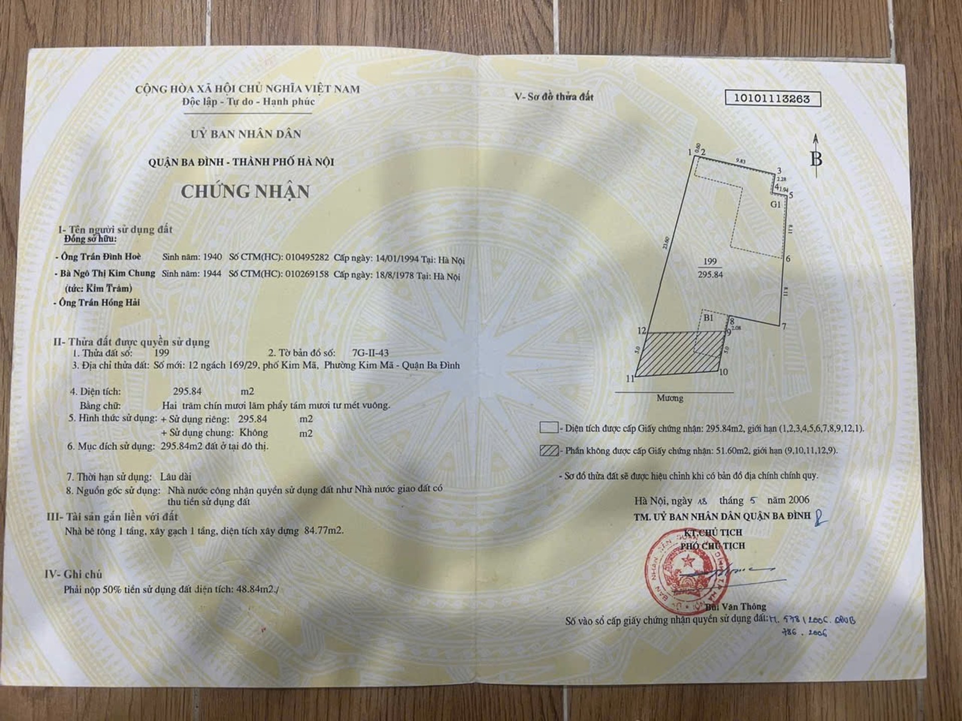 Bán nhà Ngõ Núi Trúc - diện tích 348m2 0 tầng - Đang cập nhật - giá 93 tỷ