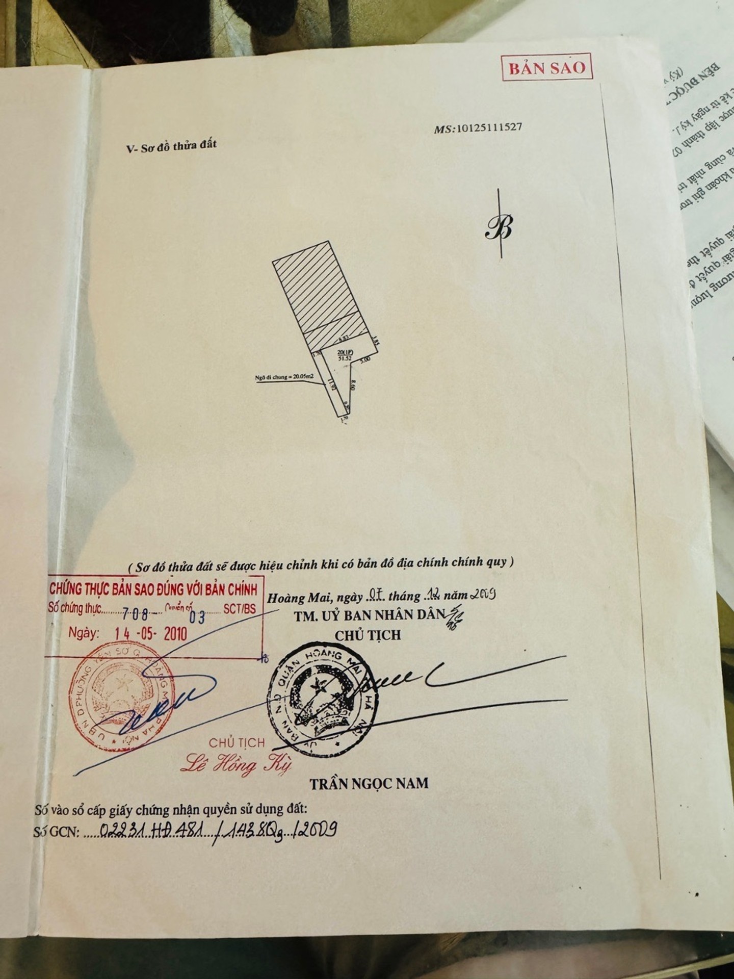Bán nhà Yên Duyên - diện tích 19m2 5 tầng - mặt ngõ ba gác - giá 3,5 tỷ