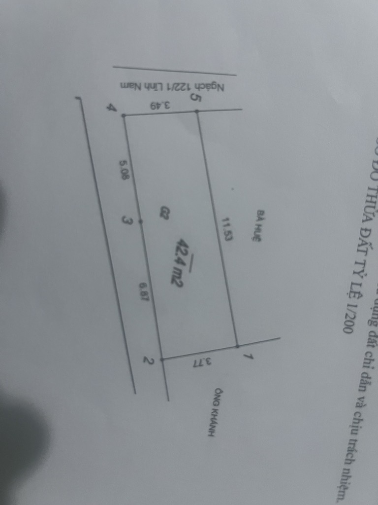 Bán nhà Lĩnh Nam - diện tích 44m2 2 tầng - LÔ GÓC - giá 4,2 tỷ