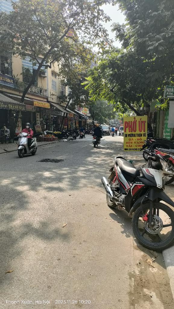 Bán nhà Vương Thừa Vũ - diện tích 110m2 9 tầng - Mặt phố kinh doanh đa năng - giá 42 tỷ