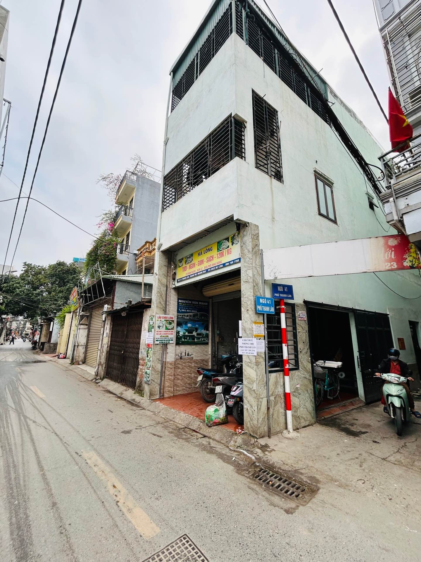 Bán nhà Thanh Lân - diện tích 85m2 3 tầng - Lô góc - giá 21,5 tỷ