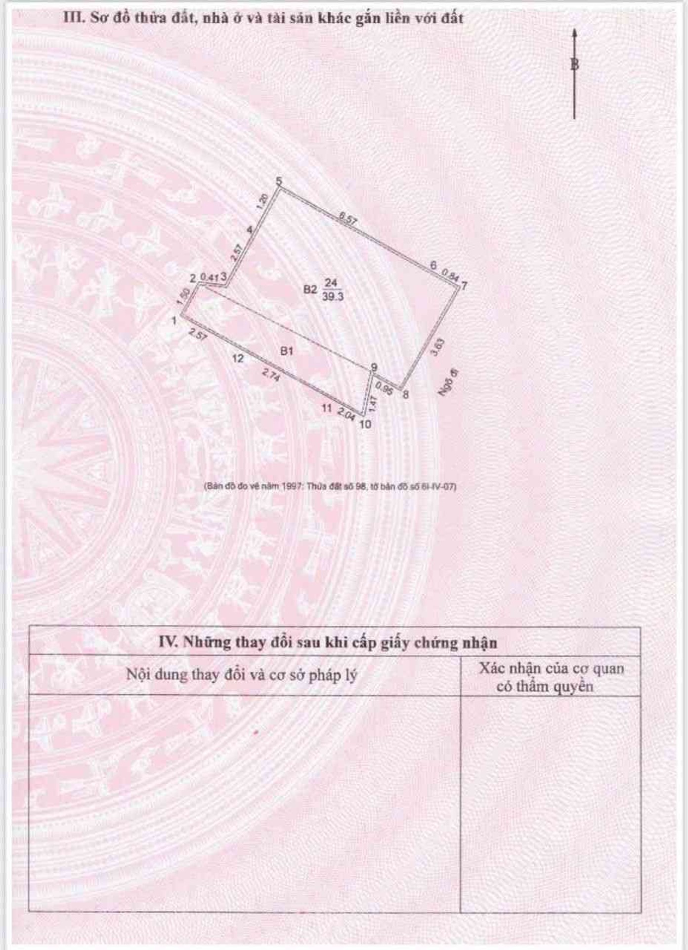Bán nhà Trần Khát Chân - diện tích 39m2 3 tầng - Hàng hiếm - giá 9,1 tỷ