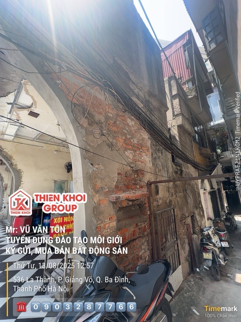 Bán nhà La Thành - diện tích 52m2 2 tầng - Lô góc 2 mặt thoáng - giá 39,2 tỷ