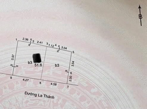 Bán nhà La Thành - diện tích 52m2 2 tầng - Lô góc 2 mặt thoáng - giá 39,2 tỷ