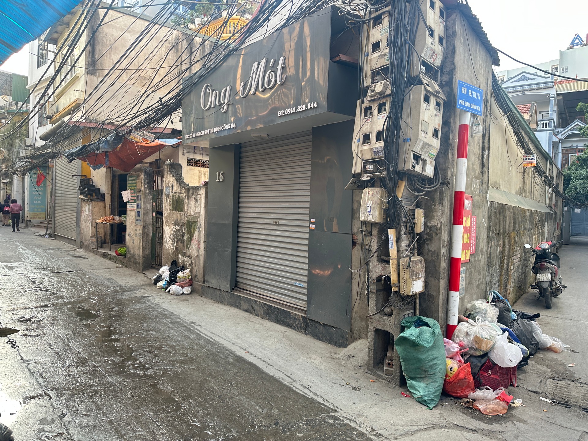 Bán nhà Định Công Hạ - diện tích 225m2 1 tầng - Lô góc 2 mặt thoáng - giá 50 tỷ