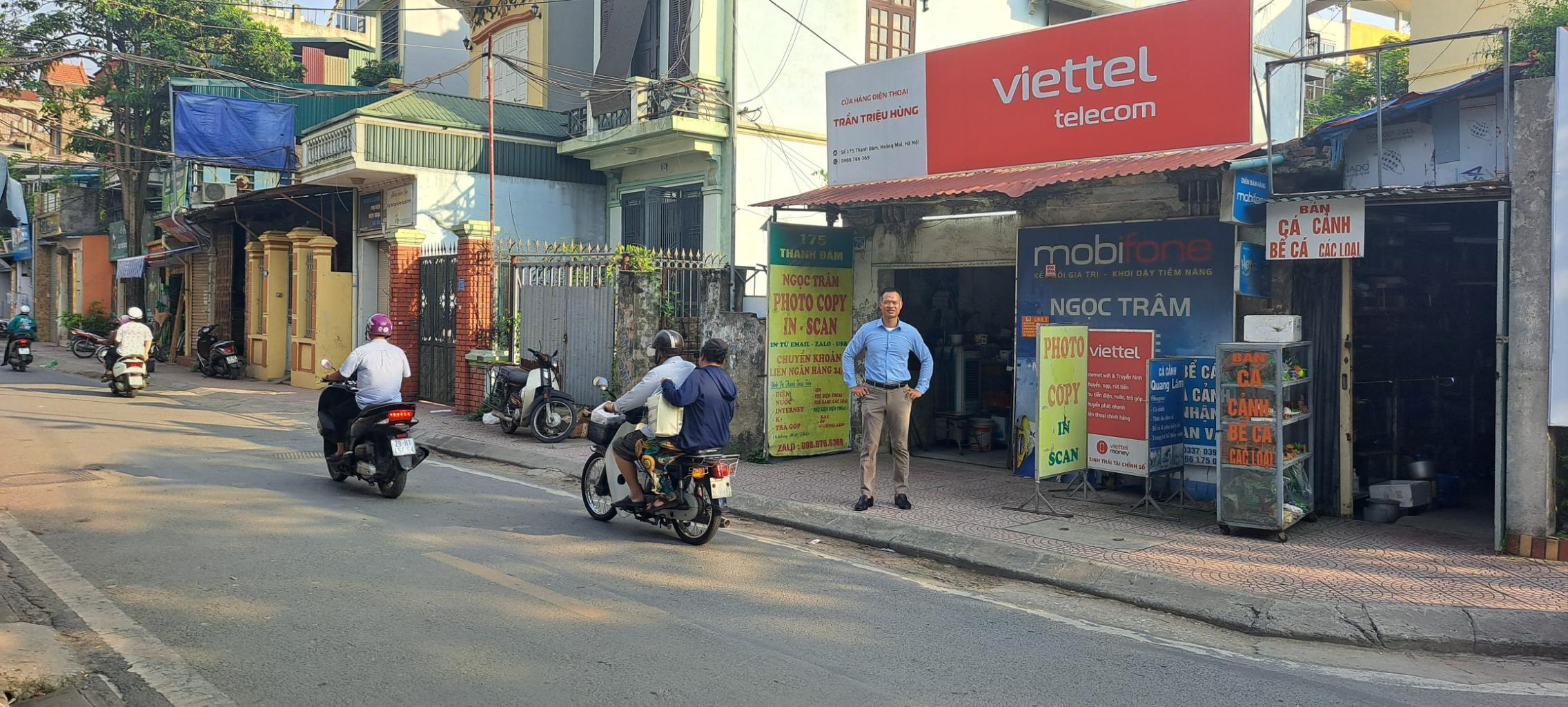 Bán nhà Thanh Đàm - diện tích 175m2 1 tầng - Mặt phố lớn, kinh doanh sầm uất - giá 37,5 tỷ