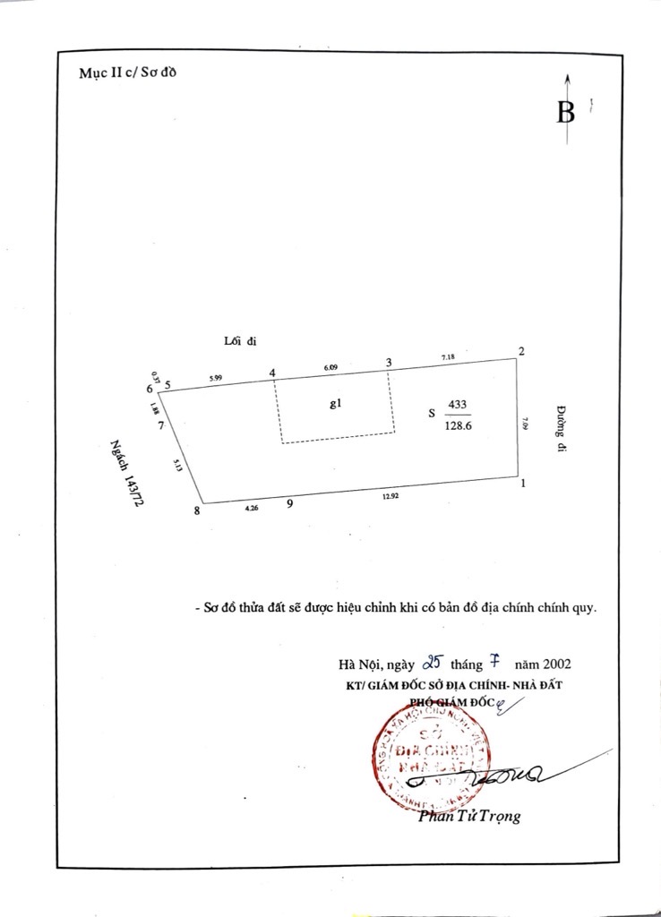 Bán nhà Ngõ Lan Bá - diện tích 130m2 8 tầng - Thoáng trước, sau - giá 40 tỷ