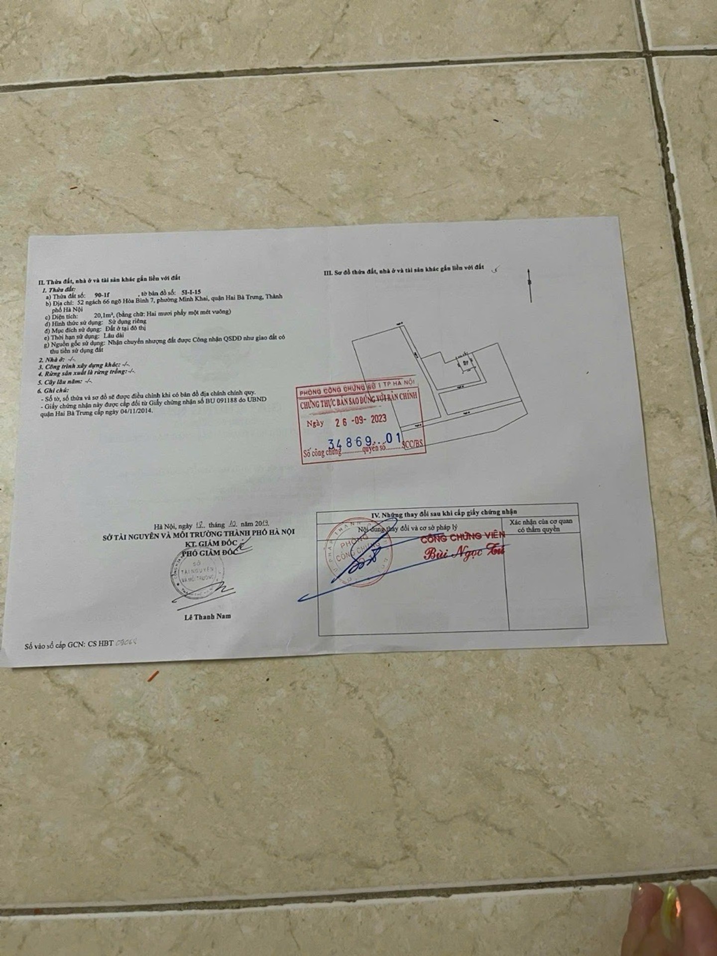 Bán nhà Hòa Bình - diện tích 20m2 4 tầng - Nhà dân xây chắc chắn - giá 5,7 tỷ