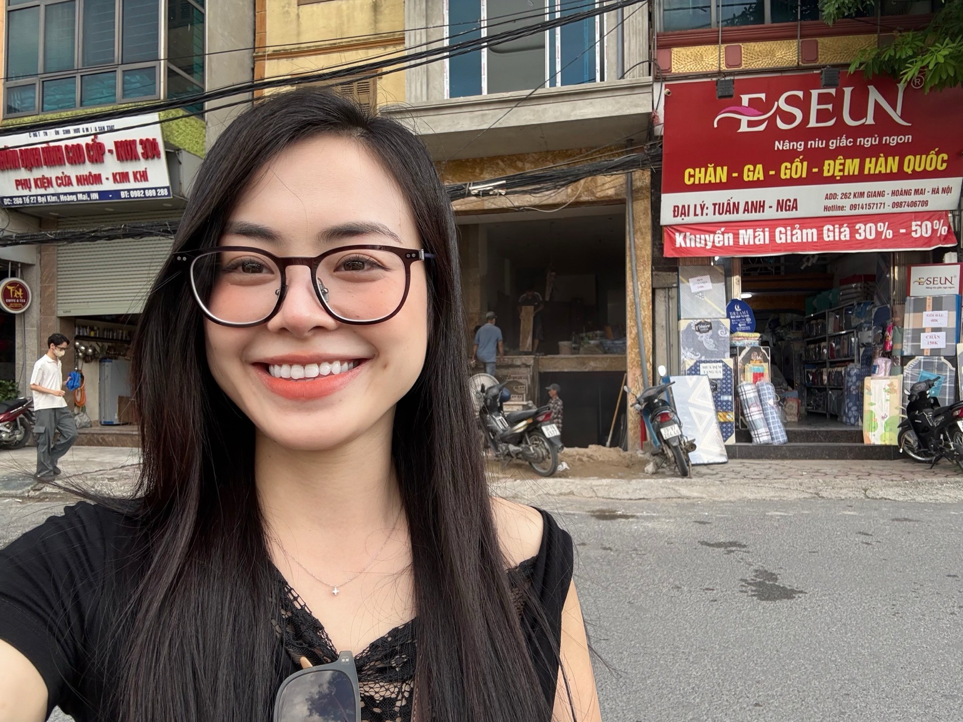 Bán nhà Kim Giang - diện tích 105m2 8 tầng - Ô TÔ TRÁNH - giá 48,9 tỷ