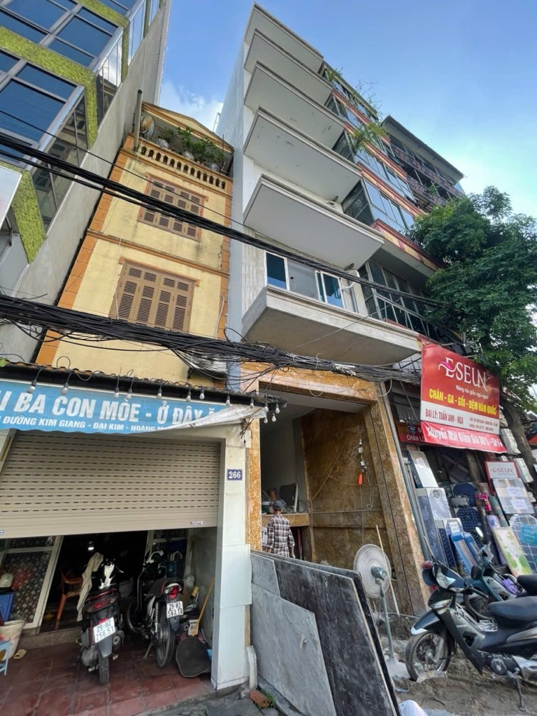Bán nhà Kim Giang - diện tích 105m2 8 tầng - Ô TÔ TRÁNH - giá 48,9 tỷ