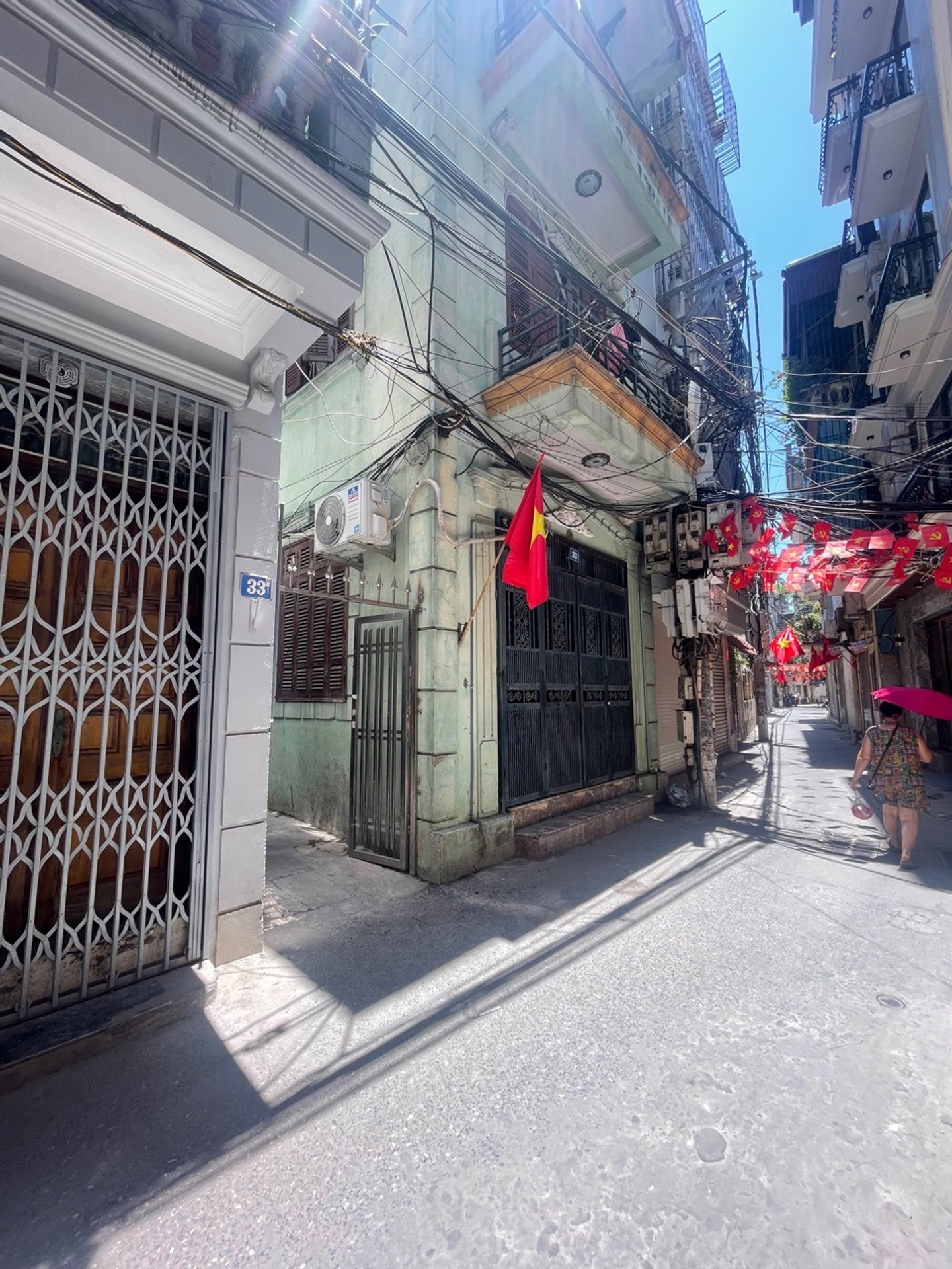 Bán nhà Hoàng Mai - diện tích 43m2 6 tầng - Ô TÔ ĐỖ CỔNG - giá 11,5 tỷ