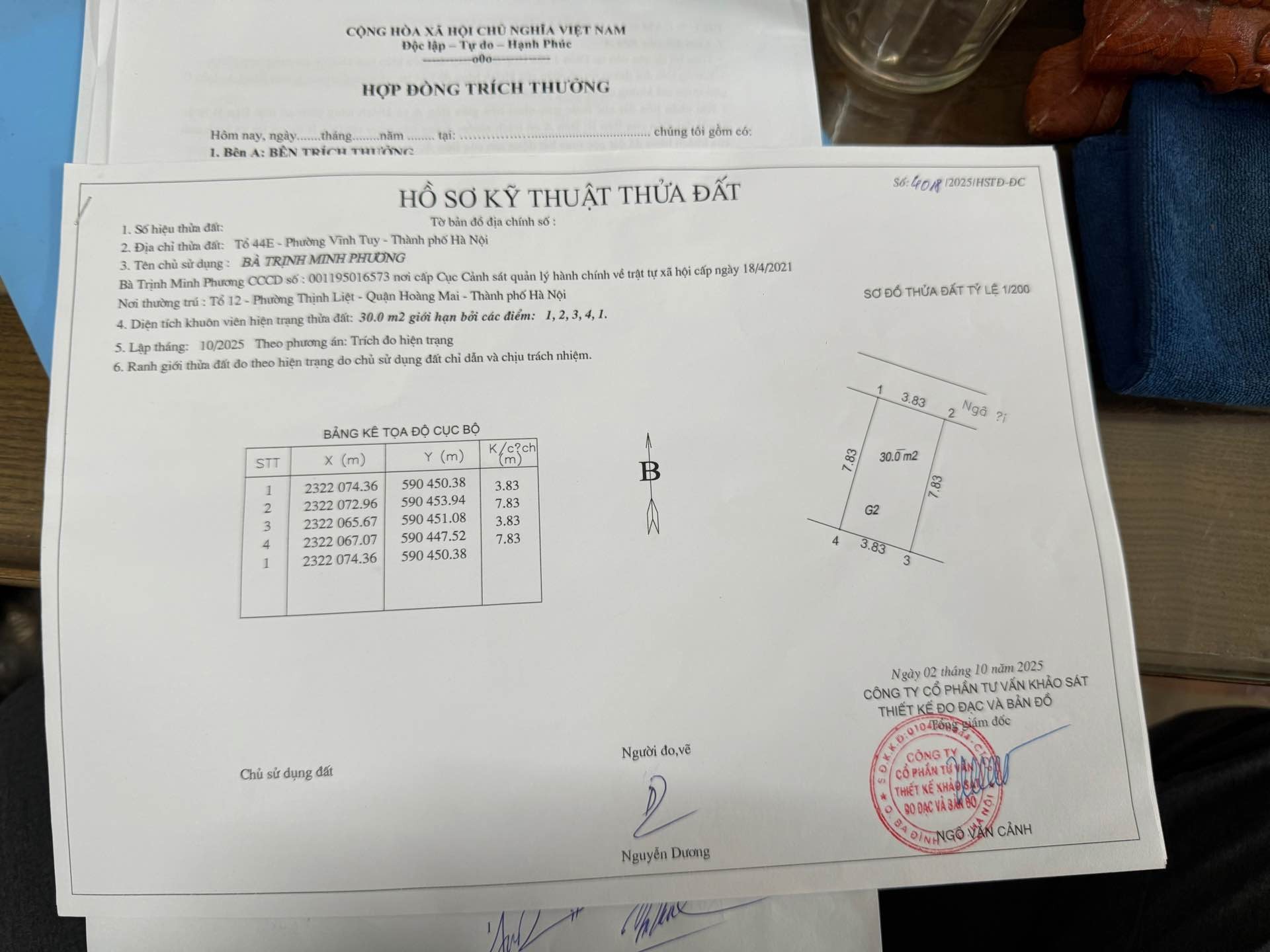 Bán nhà Tân Khai - diện tích 33m2 2 tầng - Cách ô tô 10m - giá 1,95 tỷ
