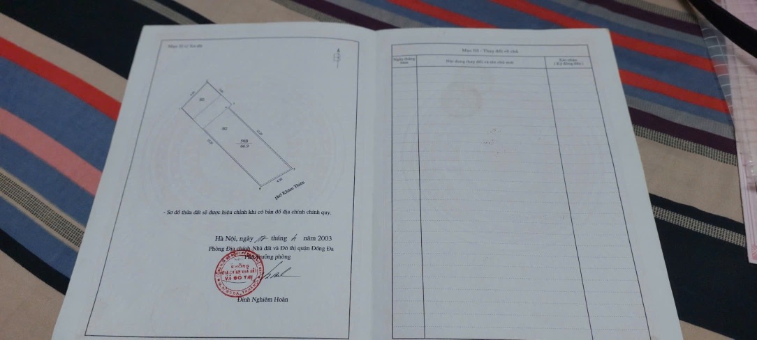 Bán nhà Khâm Thiên - diện tích 67m2 5 tầng - MẶT PHỐ ĐỐNG ĐA - giá 38,5 tỷ