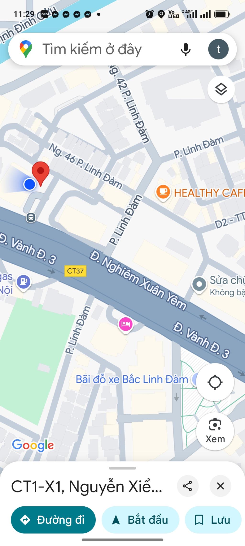 Bán nhà Nghiêm Xuân Yêm - diện tích 82m2 1 tầng - Chung cư mặt đường - giá 6,5 tỷ