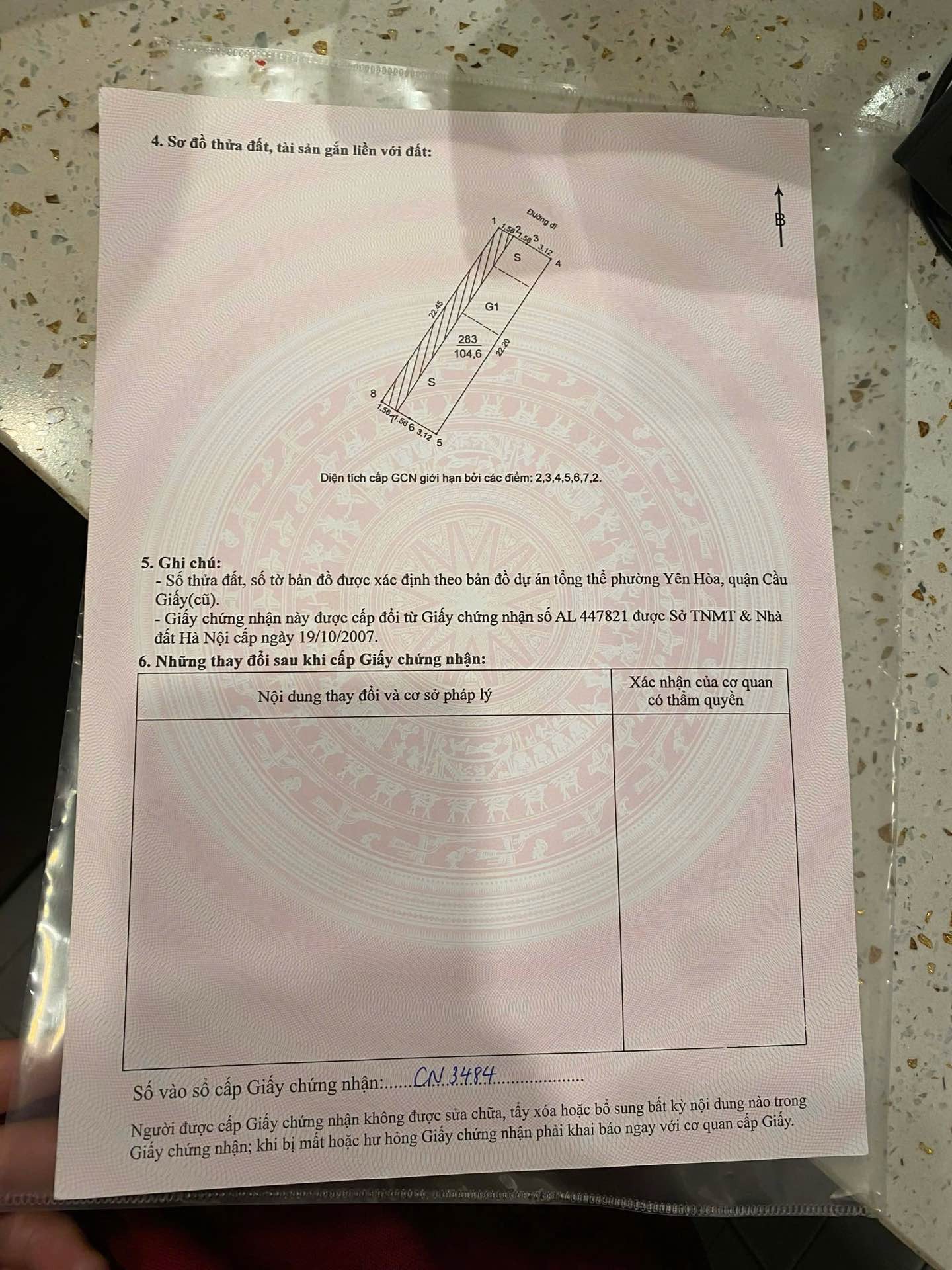 Bán nhà Trung Kính - diện tích 104.5m2 5 tầng - ô tô tránh - giá 33,9 tỷ