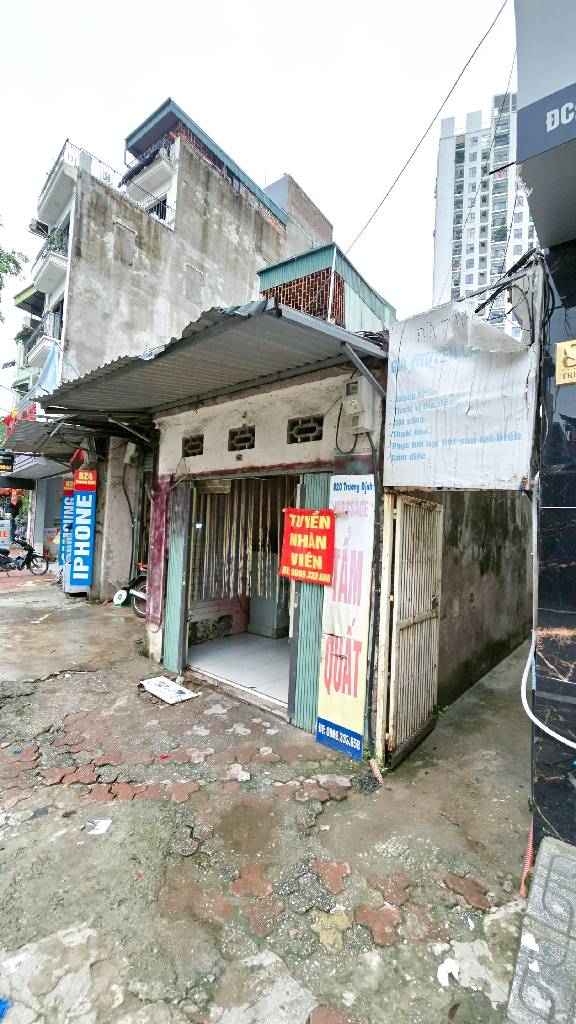 Bán nhà Trương Định - diện tích 100m2 1 tầng - Lô góc - giá 37,5 tỷ