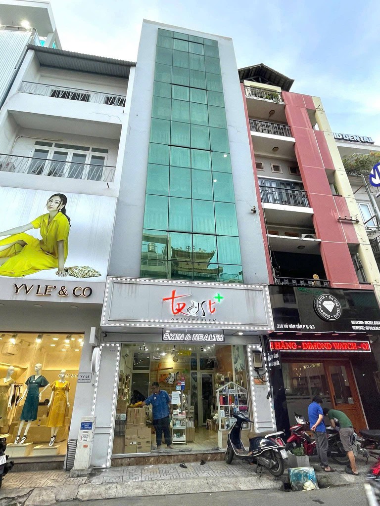 Bán nhà Võ Văn Tần - diện tích 58m2 5 tầng - mặt tiền 4,9m - giá 37 tỷ