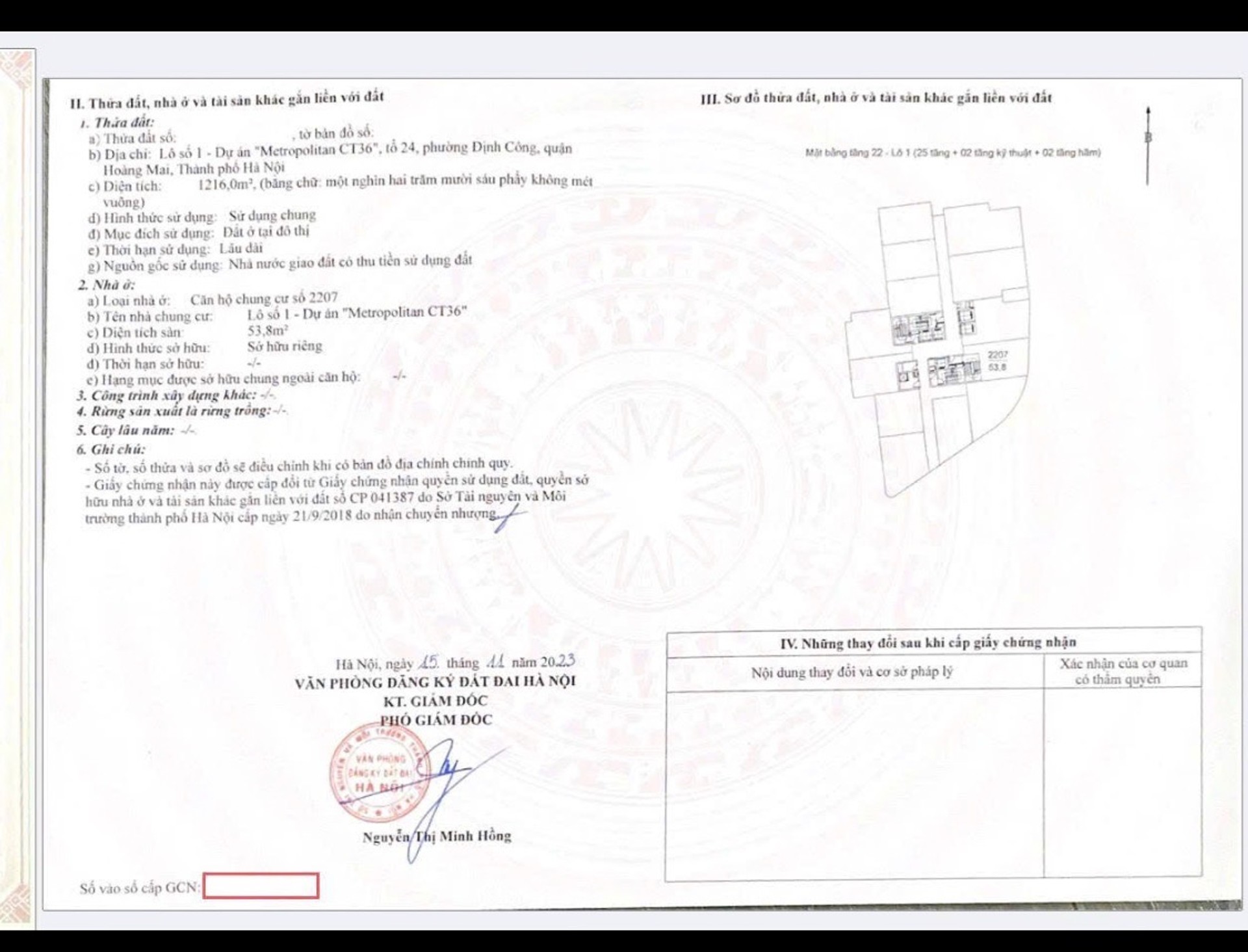 Bán nhà Trịnh Đình Cửu - diện tích 54m2 1 tầng - Căn có ban công trục đẹp - giá 4,8 tỷ