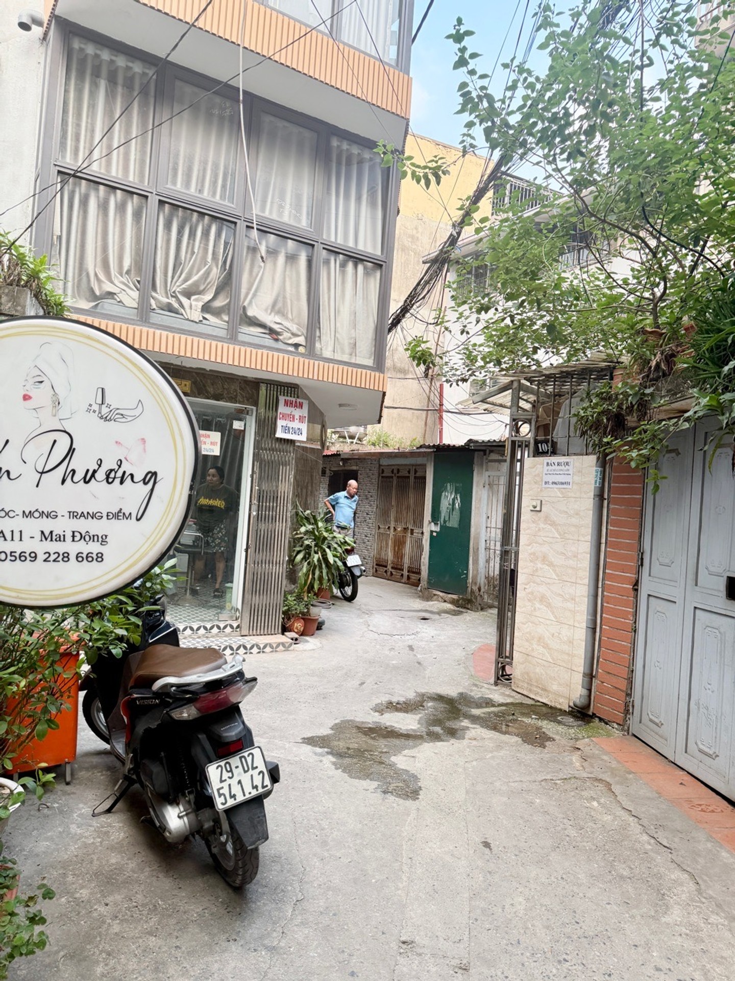 Bán nhà Mai Động - diện tích 40m2 1 tầng - ô tô đỗ cửa - giá 2,25 tỷ