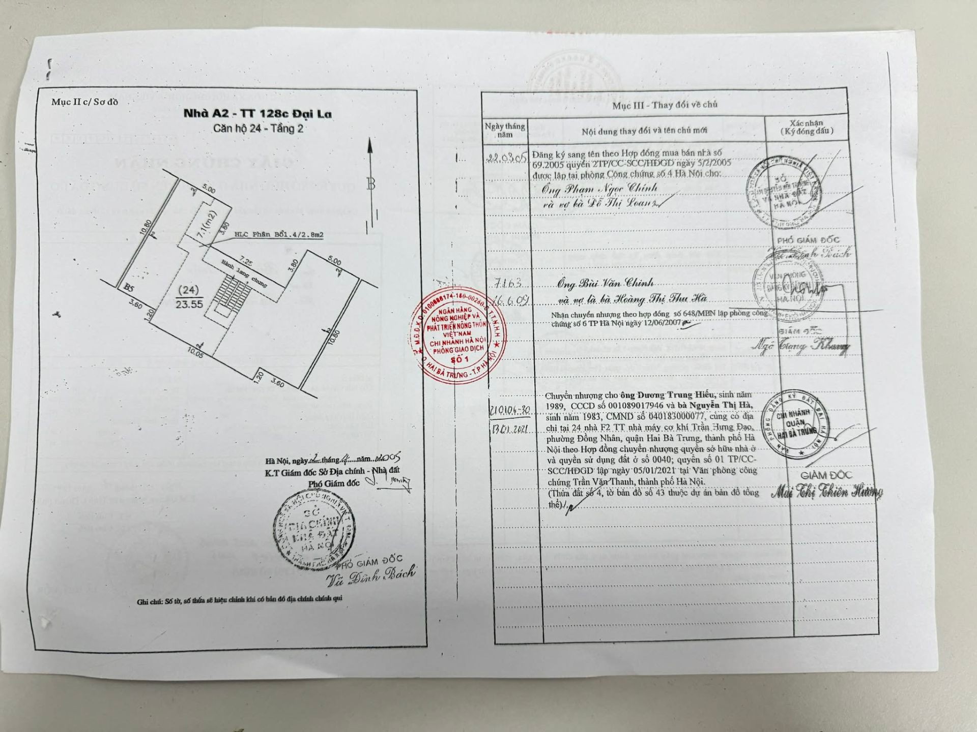 Bán nhà Đại La - diện tích 32m2 1 tầng - Căn hộ đẹp như mới - giá 4,8 tỷ