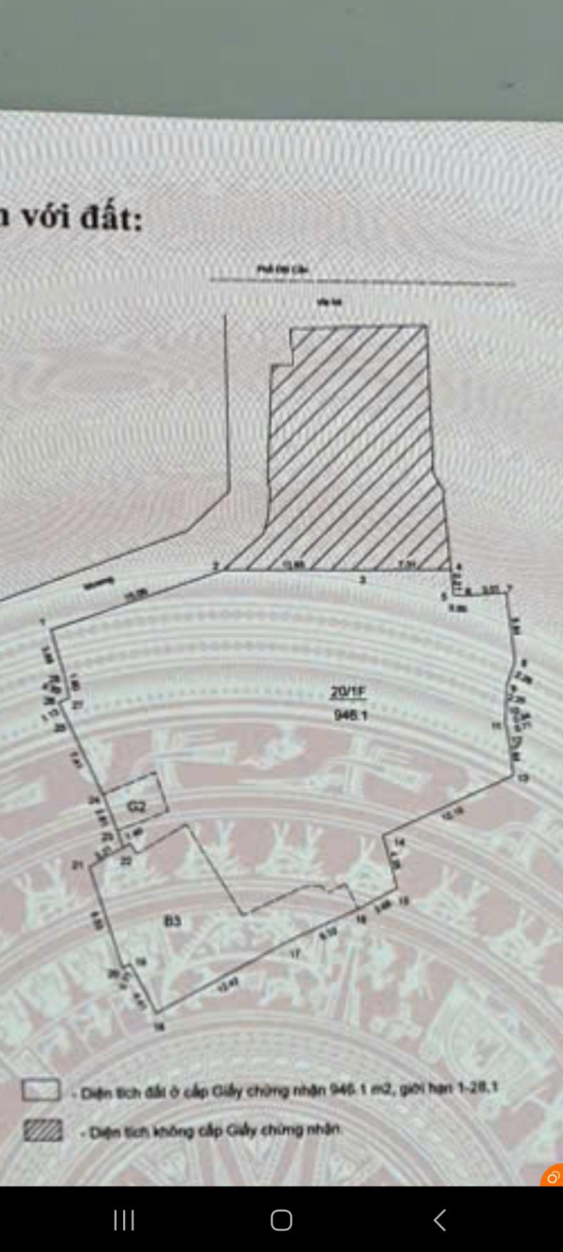 Bán nhà Đội Cấn - diện tích 964m2 1 tầng - Lô góc 3 mặt thoáng - giá 400 tỷ