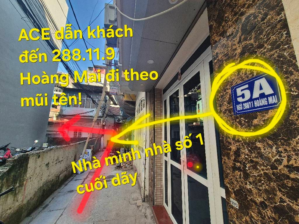 Bán nhà Hoàng Mai - diện tích 170m2 2 tầng - đất vuông vắn, ô tô tránh - giá 19,75 tỷ