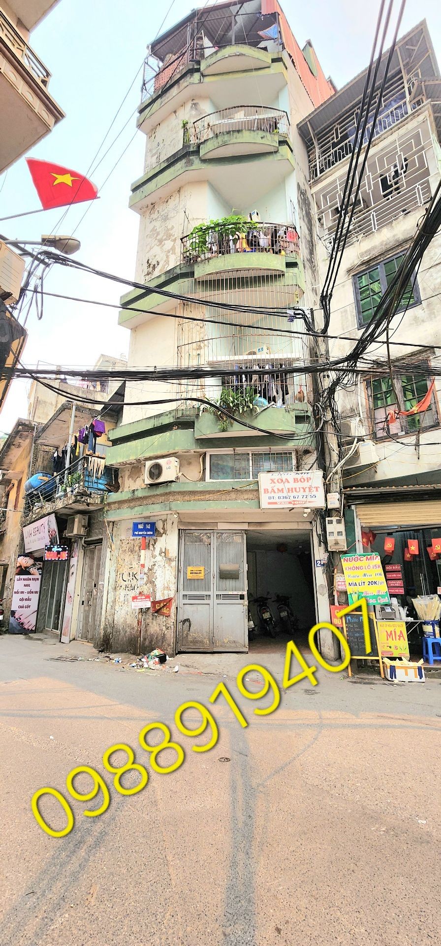 Bán nhà Nguyễn Chính - diện tích 206m2 6 tầng - Mặt phố sầm uất - giá 62 tỷ
