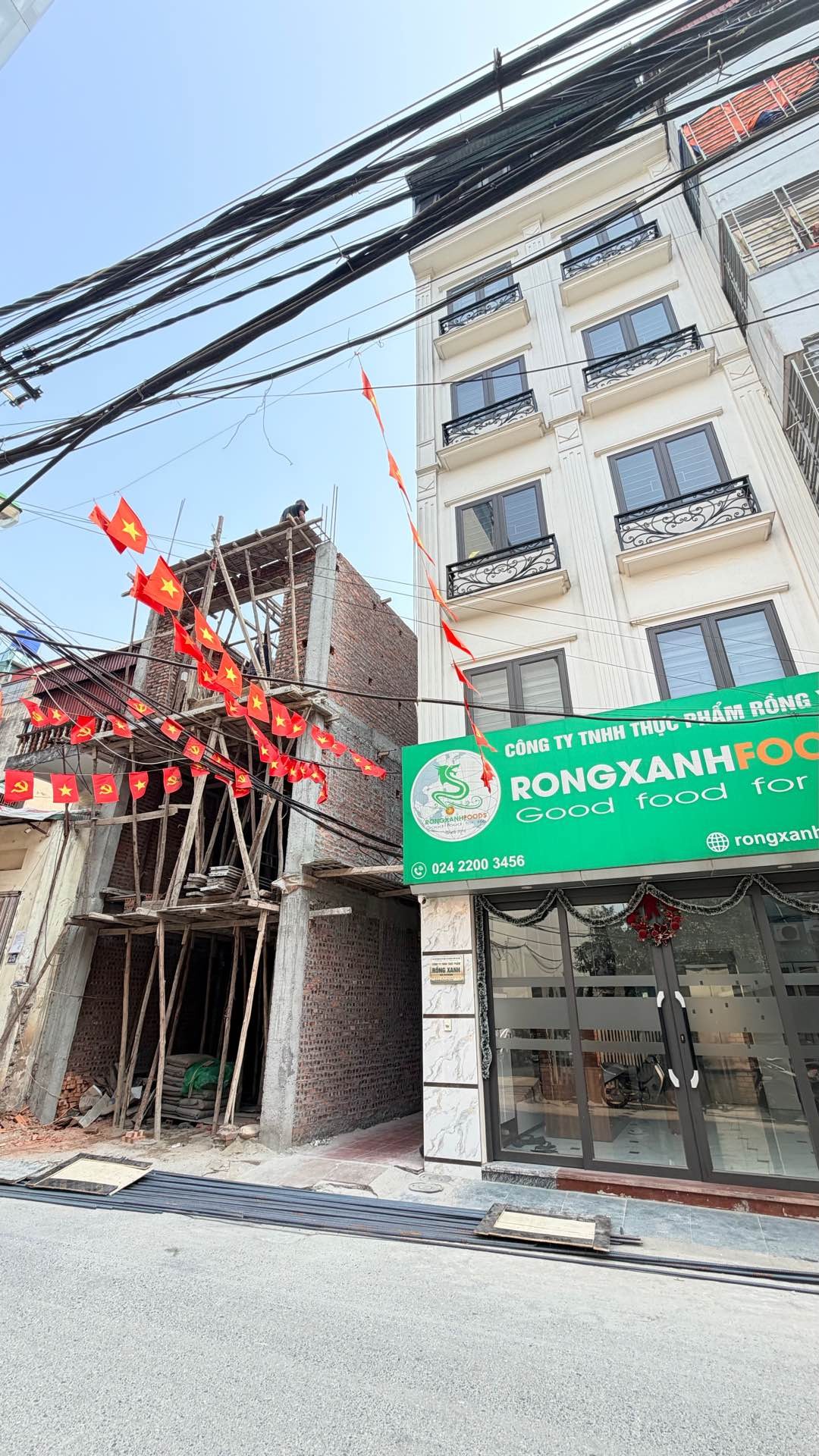 Bán nhà Tam Trinh - diện tích 78.1m2 7 tầng - Lô góc 2 mặt thoáng - giá 32,5 tỷ