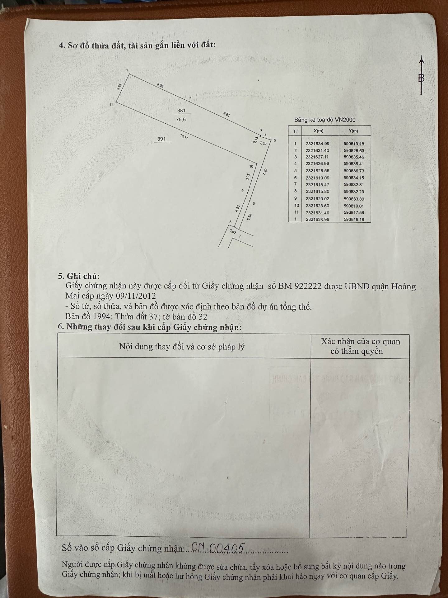 Bán nhà Vĩnh Hưng - diện tích 76m2 5 tầng - Sát mặt phố - giá 17 tỷ