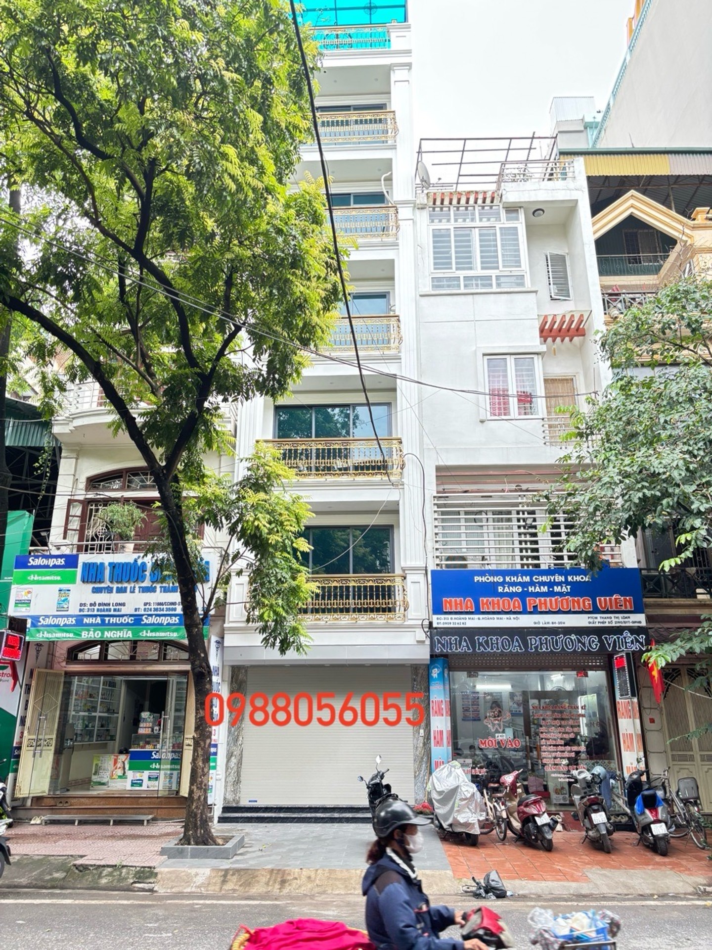 Bán nhà Hoàng Mai - diện tích 58m2 7 tầng - Nhà mới thang máy - giá 36,5 tỷ