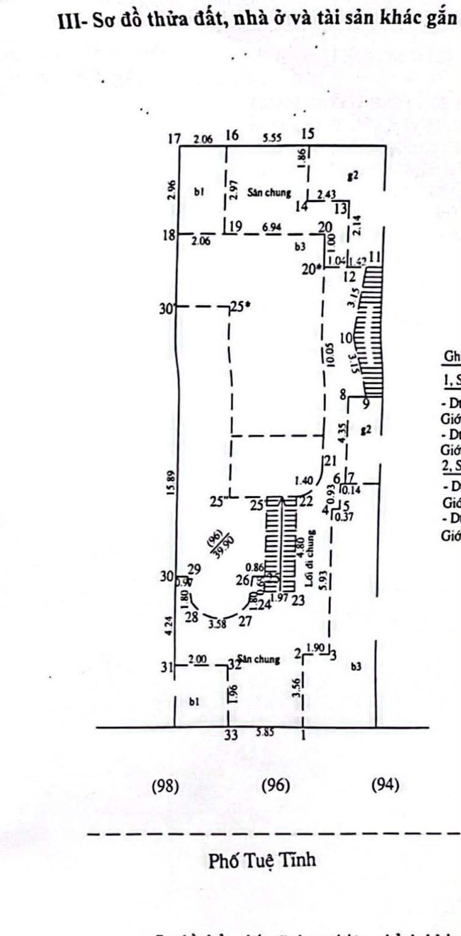 Bán nhà Tuệ Tĩnh - diện tích 320m2 4 tầng - Lô góc 3 mặt thoáng - giá 395 tỷ