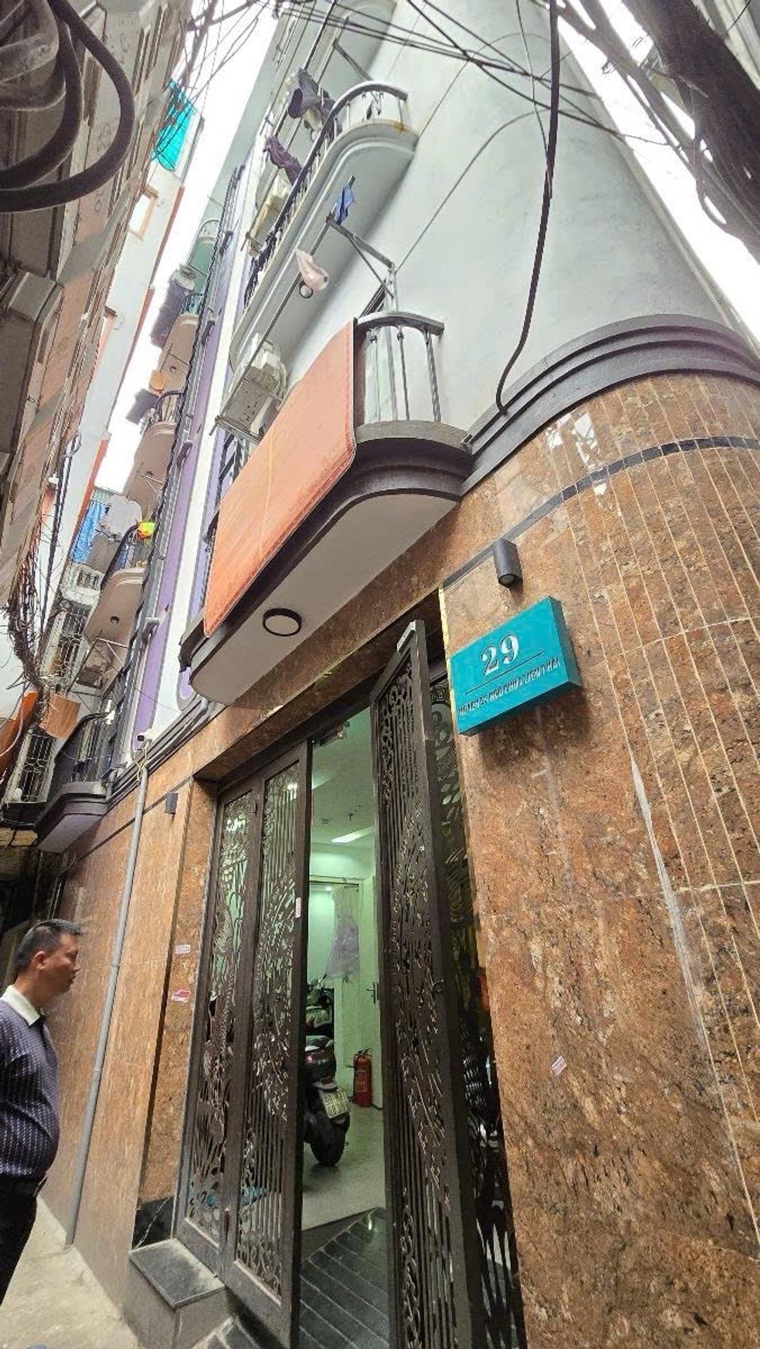 Bán nhà Ngõ Chùa Liên Phái - diện tích 46m2 6 tầng - 10 phòng khép kín - giá 14,9 tỷ