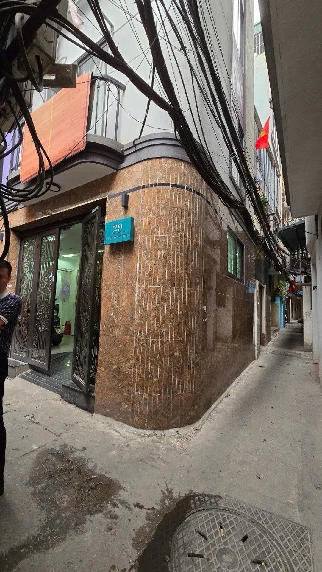 Bán nhà Ngõ Chùa Liên Phái - diện tích 46m2 6 tầng - 10 phòng khép kín - giá 14,9 tỷ