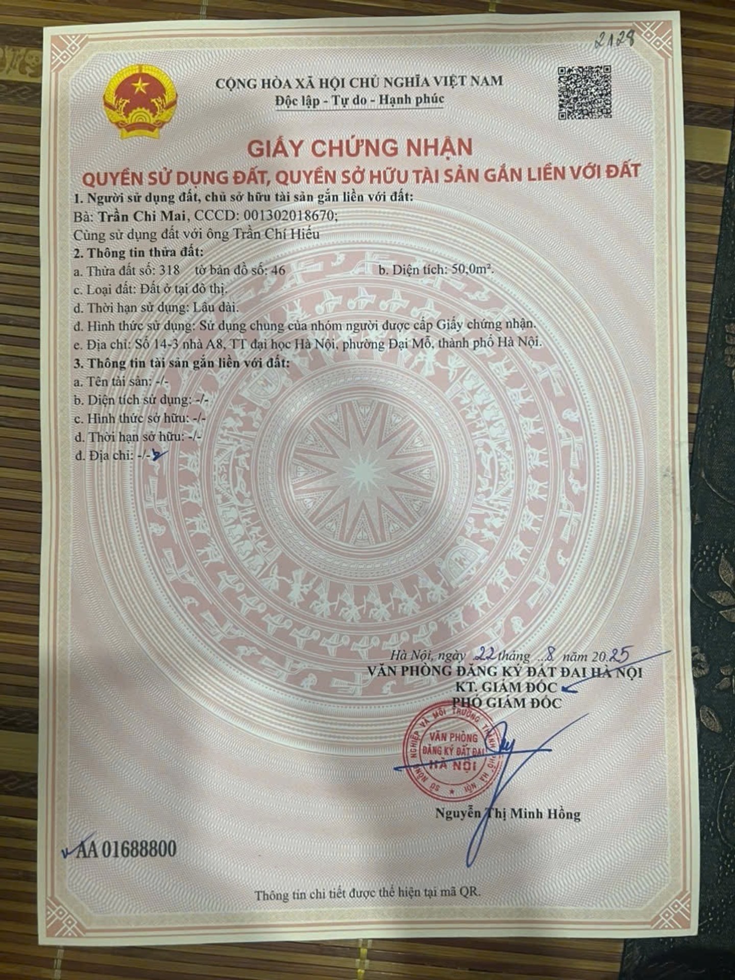 Bán nhà Lương Thế Vinh - diện tích 50m2 5 tầng - Ô tô đỗ cửa - giá 12,8 tỷ