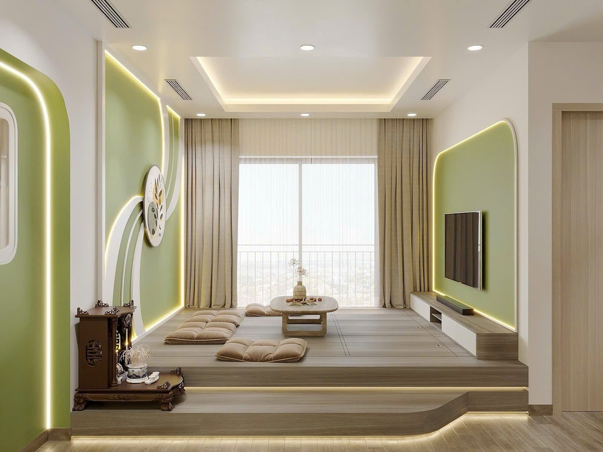Bán nhà Hoàng Văn Thụ - diện tích 78m2 1 tầng - Căn hộ đẹp, nội thất tâm huyết - giá 7,2 tỷ