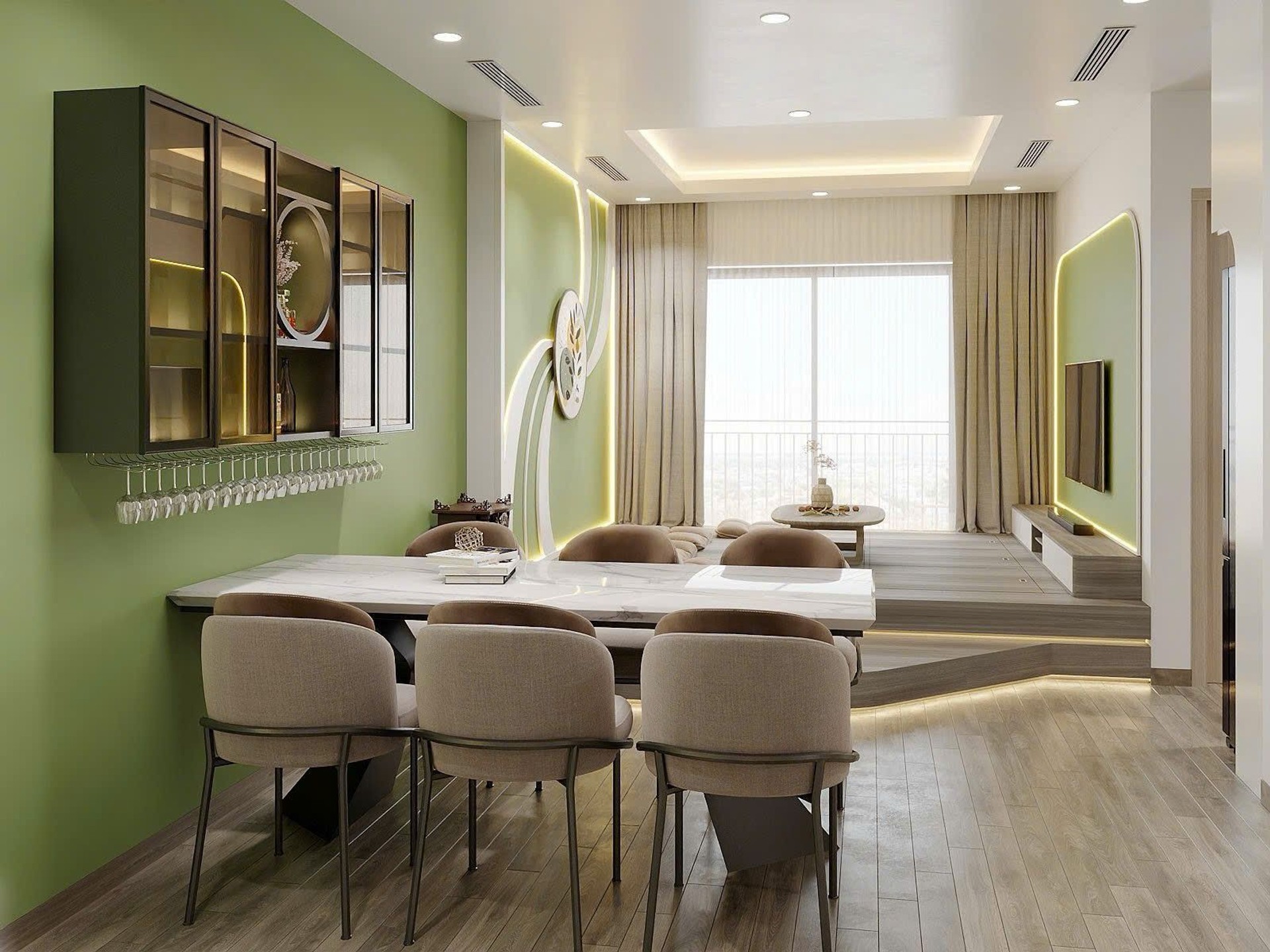 Bán nhà Hoàng Văn Thụ - diện tích 78m2 1 tầng - Căn hộ đẹp, nội thất tâm huyết - giá 7,2 tỷ