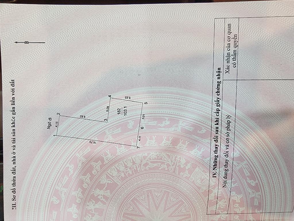 Bán nhà Bạch Mai - diện tích 103m2 4 tầng - Ô Tô QUA NHÀ - giá 34 tỷ
