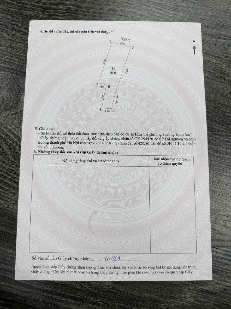 Bán nhà Giếng Mứt - diện tích 19m2 4 tầng - Nhà đẹp hiếm có - giá 5,28 tỷ