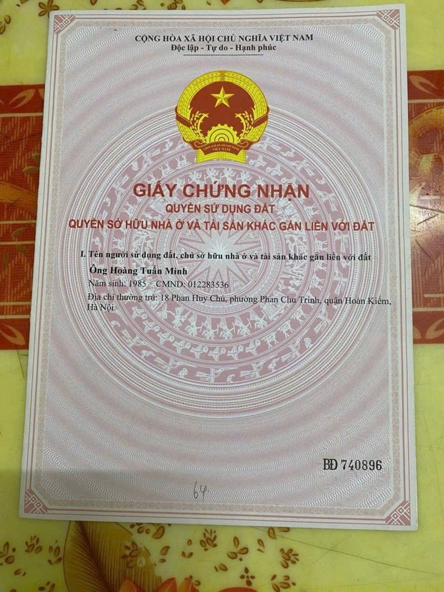 Bán nhà Thanh Lân - diện tích 41m2 0 tầng - Gần ô tô - giá 7,4 tỷ