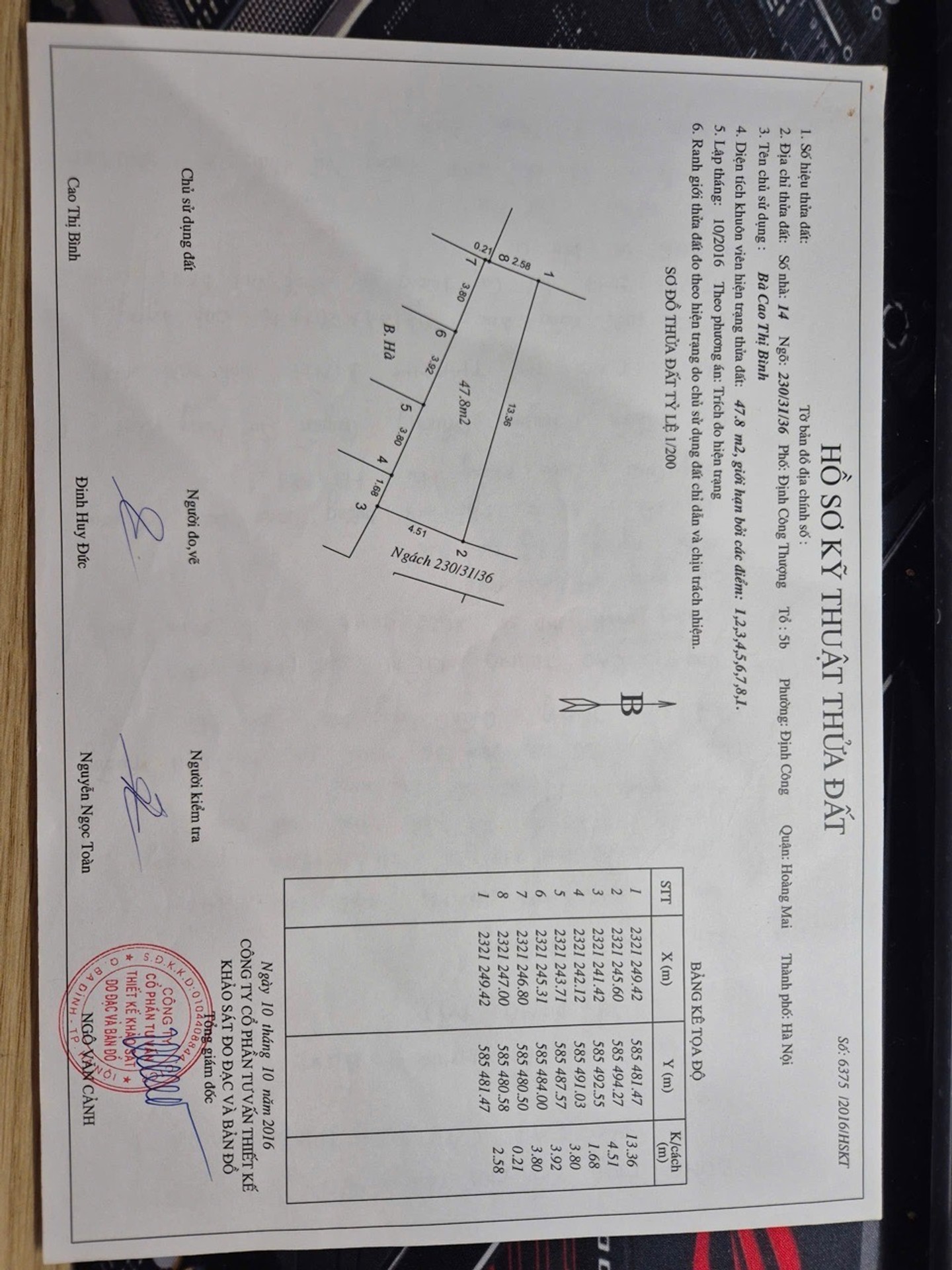 Bán nhà Định Công Thượng - diện tích 48m2 2 tầng - nhà siêu thoáng - giá 3,15 tỷ