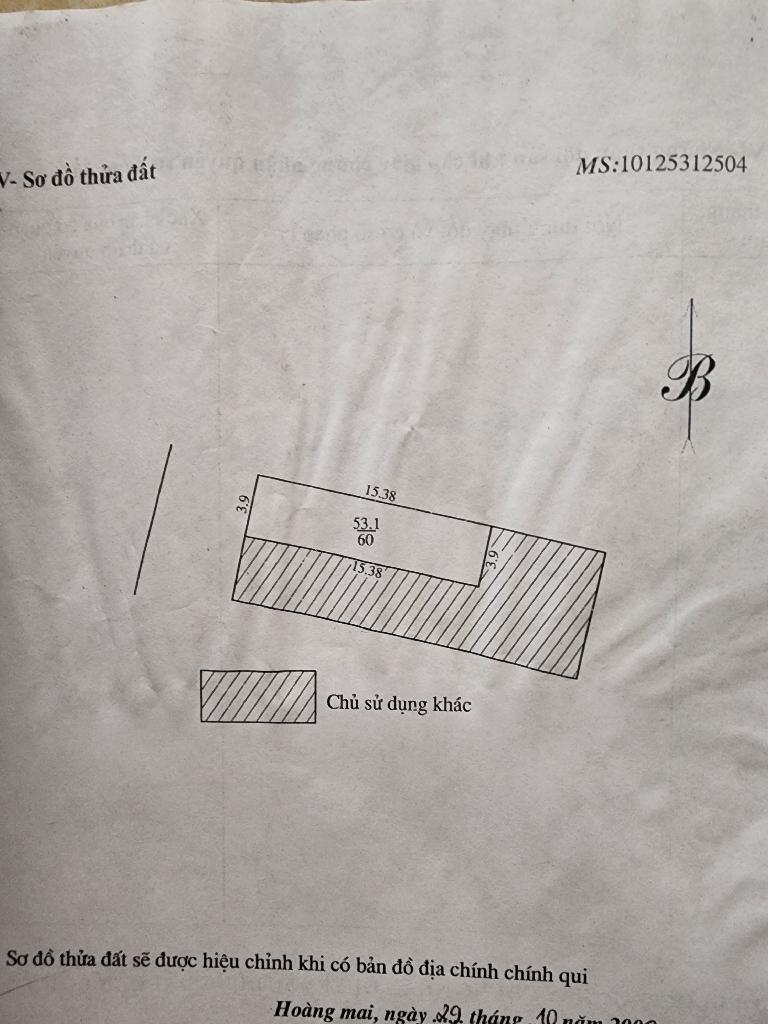 Bán nhà Thúy Lĩnh - diện tích 60m2 4 tầng - Mặt phố kinh doanh sầm uất - giá 16,3 tỷ