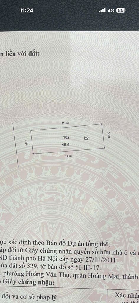 Bán nhà Hoàng Mai - diện tích 47m2 6 tầng - Ô tô tránh - giá 19,5 tỷ