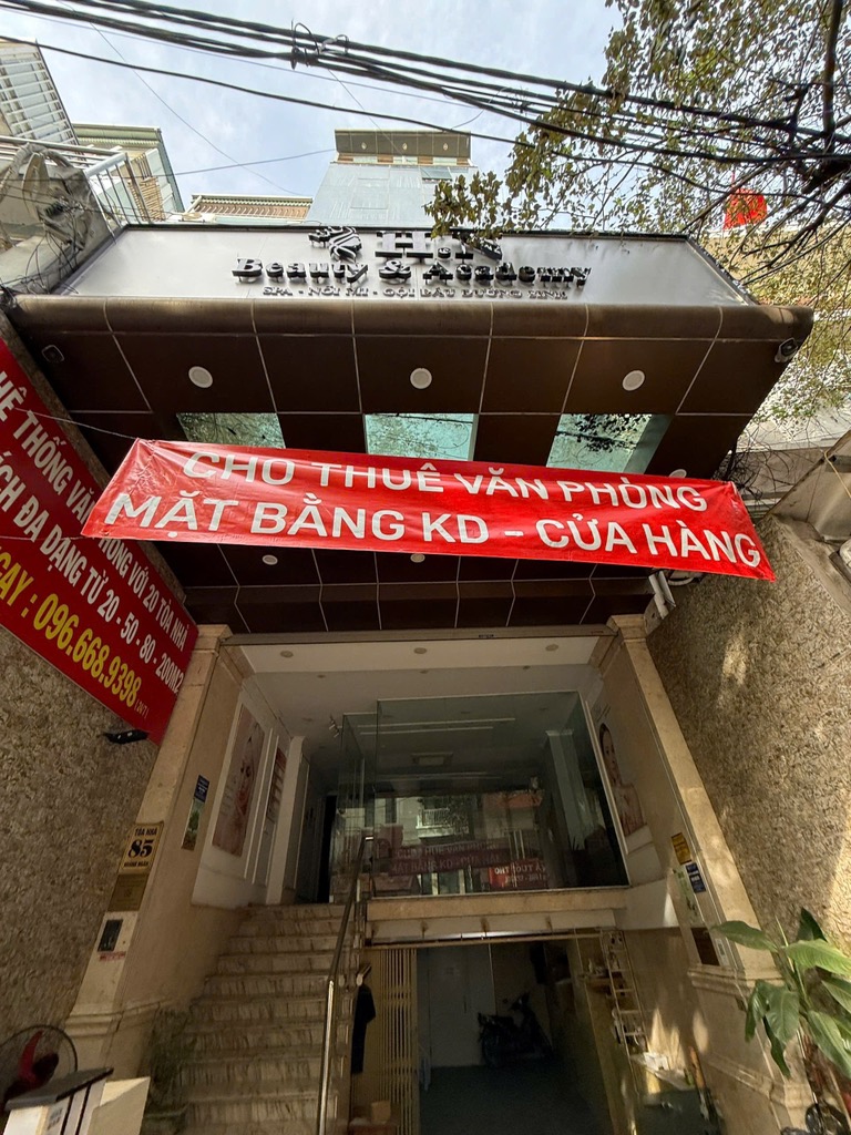 Bán nhà Hoàng Ngân - diện tích 86m2 9 tầng - Mặt phố Hoàng Ngân - giá 51 tỷ