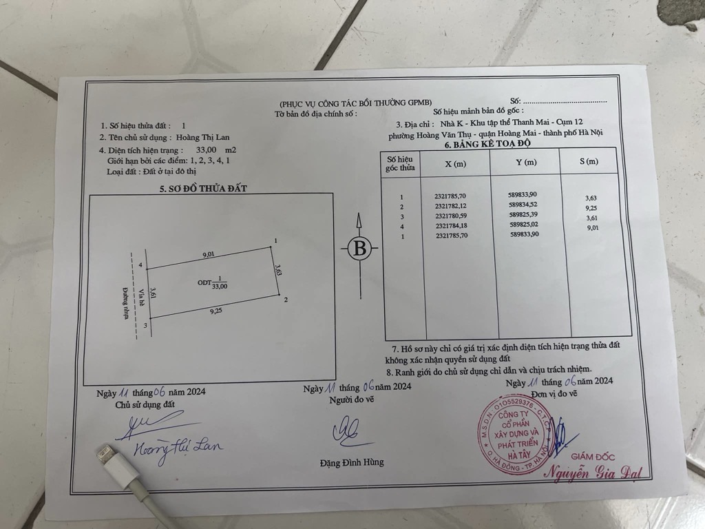 Bán nhà Tam Chinh - diện tích 33m2 1 tầng - Khu tập thể HTX Thịnh Sơn - giá 2,2 tỷ
