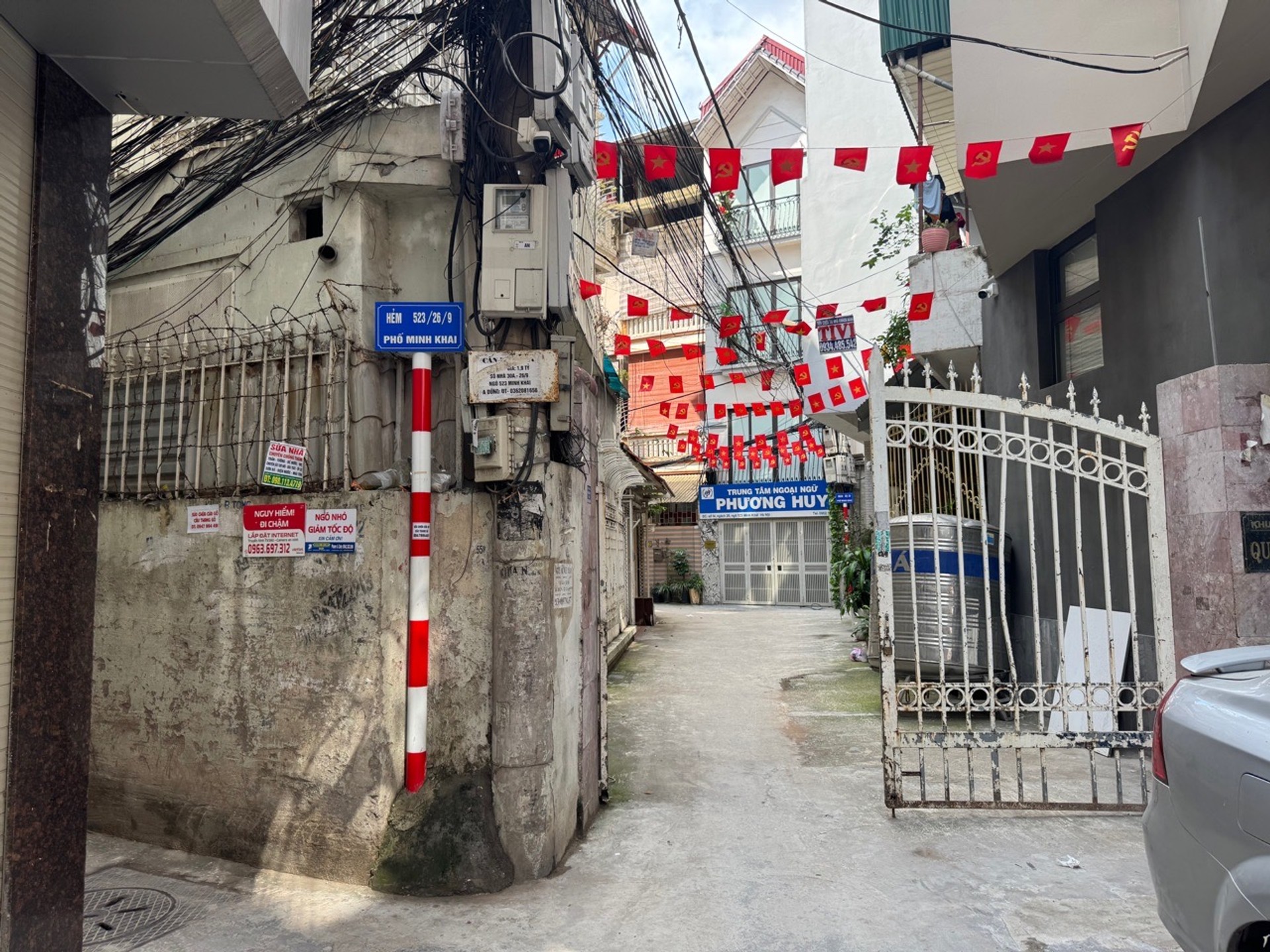 Bán nhà Minh Khai - diện tích 30m2 5 tầng - Nhà đẹp full nội thất - giá 7,9 tỷ